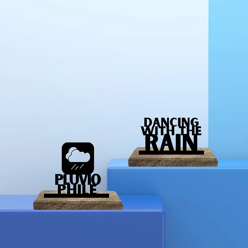 Pluviophile Showpiece - Set Of Two media 1
