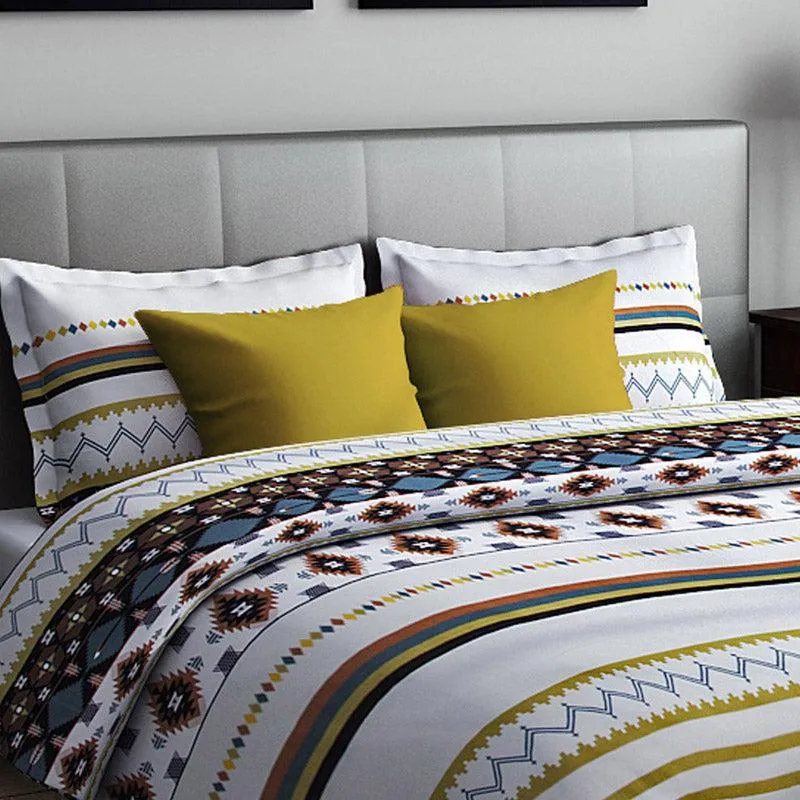 Mohsira Printed Microfiber Bedsheet Old - 130 GSM media 3