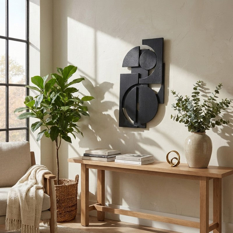 Cubix Handcrafted Plywood Wall Art media 3
