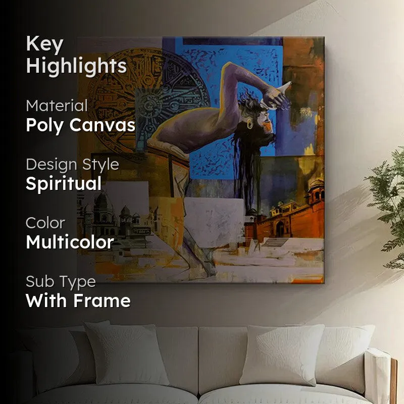 Spiritual Odyssey Wall Painting media 2