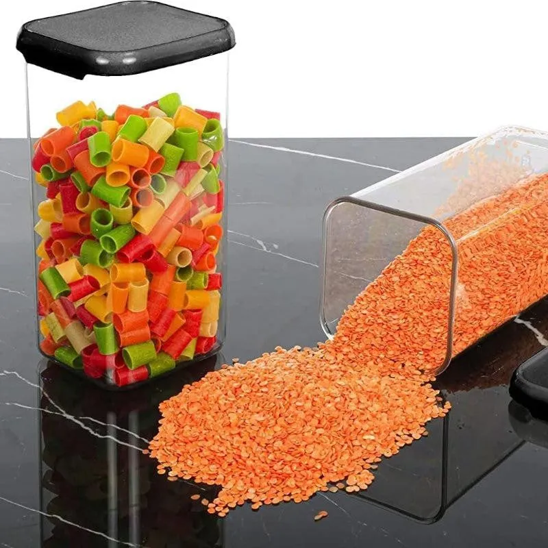 Canden Airtight Plastic Container  (1500 mL Each)  - Set Of Six media 3