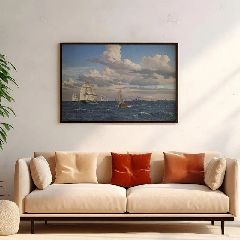 Kronborg Canvas Wall Painting - Black Frame media 4