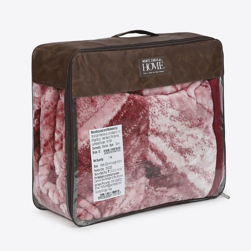 Monte Carlo Verticle Cascade Blanket (Maroon) - 606 GSM media 7