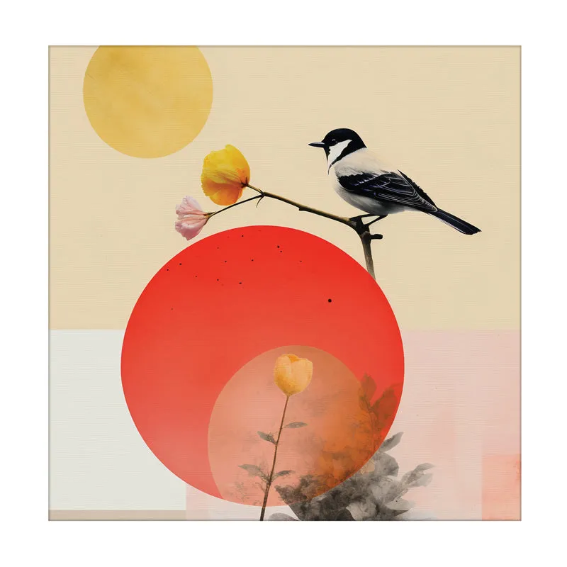 Sparrow Dawn Canvas Wall Art media 3