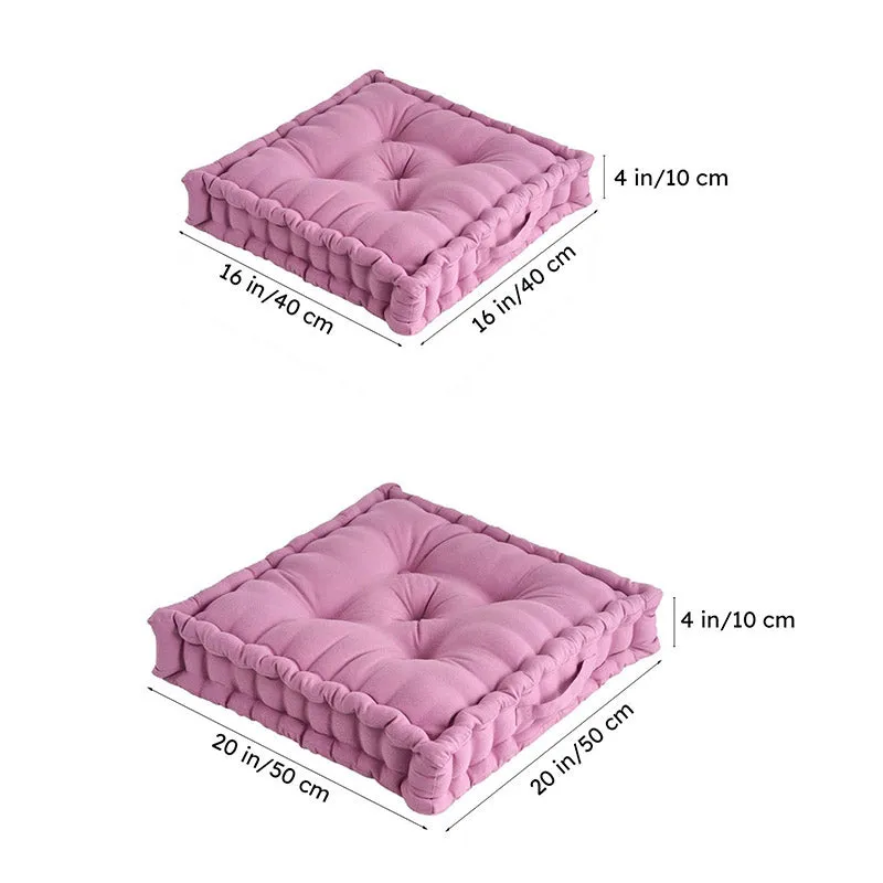 Marlon Floor Cushion (Lilac Purple) - Set Of Three media 12
