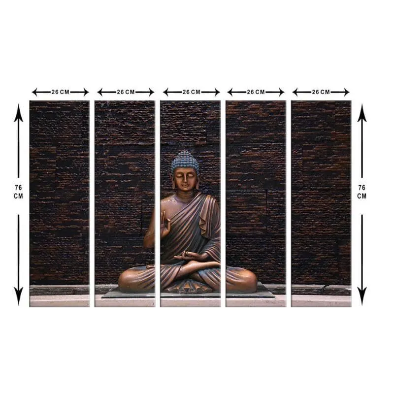 Blissfulness Wall Art - Five Piece Set media 7