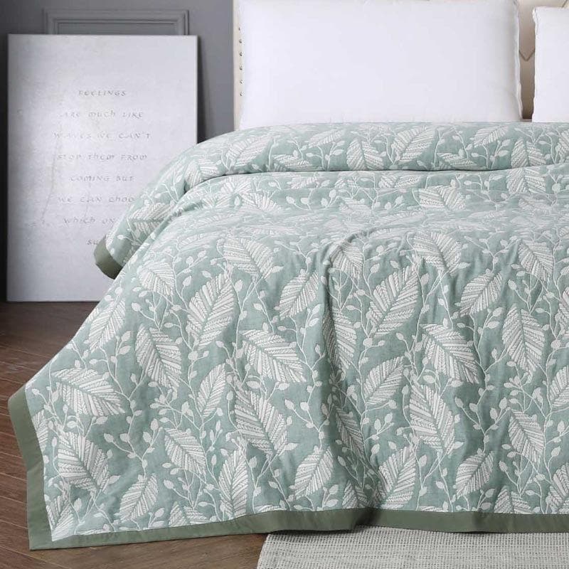 Suki Leafy Printed Cotton Dohar media 4