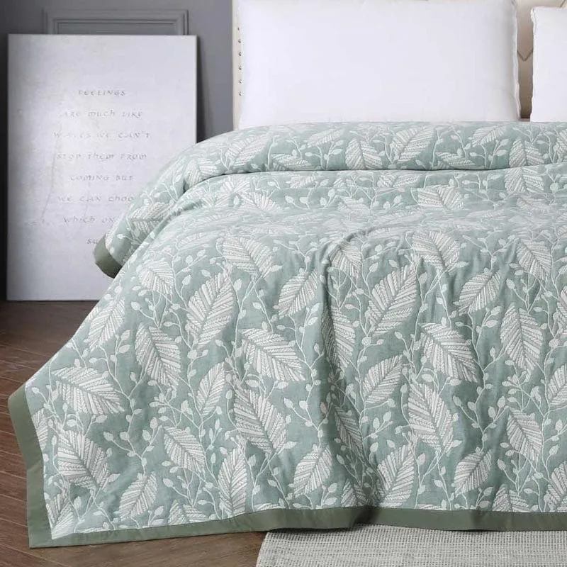 Suki Leafy Printed Cotton Dohar media 4