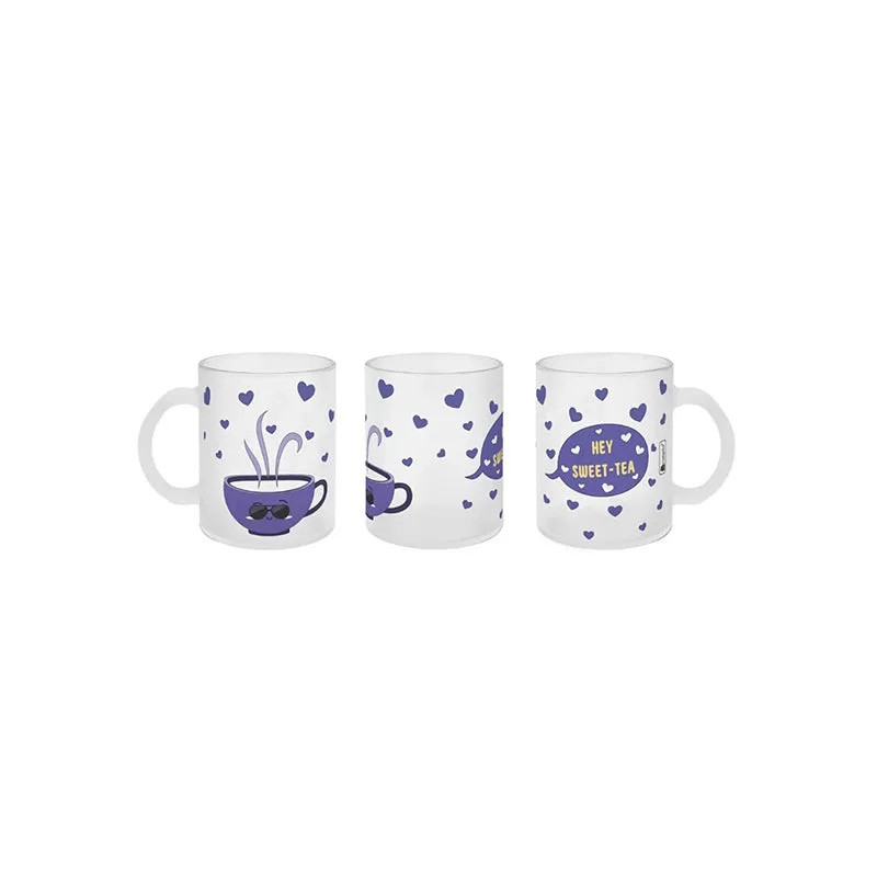 Purple Glass Coffee Mug (300 mL) media 3
