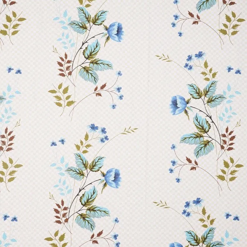 Mritika Printed Cotton Bedsheet (Cream) - 180 TC media 3