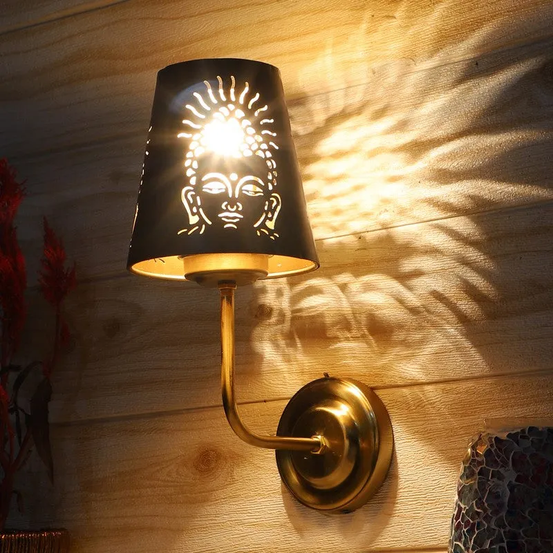 AuraCut Face Metal Wall Lamp media 4