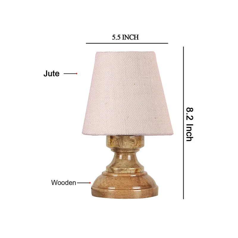 Harolda Jute Table Lamp - Beige,Brown media 5