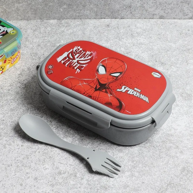 Spider Play Lunch Box (Grey) - 800 ML media 1