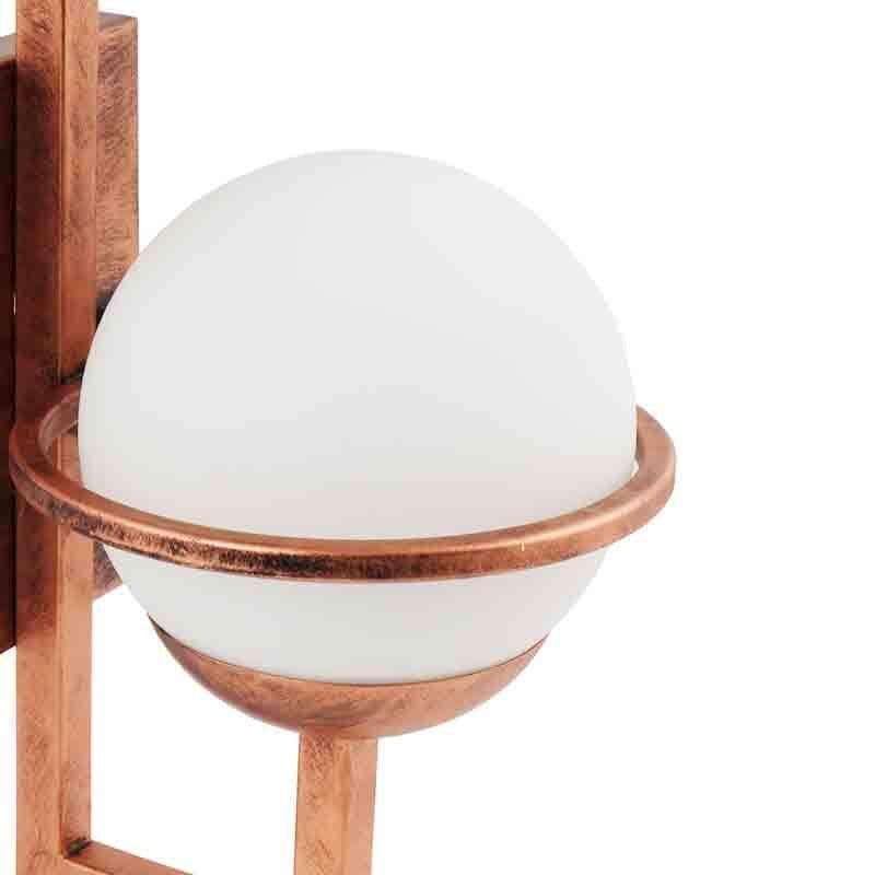 Saturn Metal Wall Lamp With Glass Shade media 5