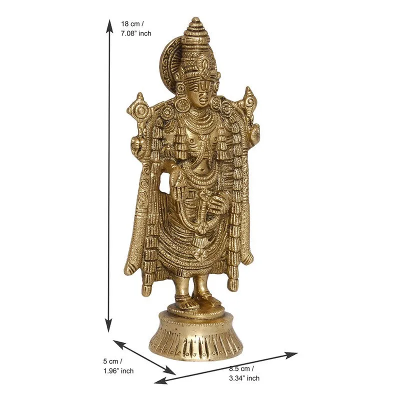 Shri Tirupati Balaji Brass Idol media 7