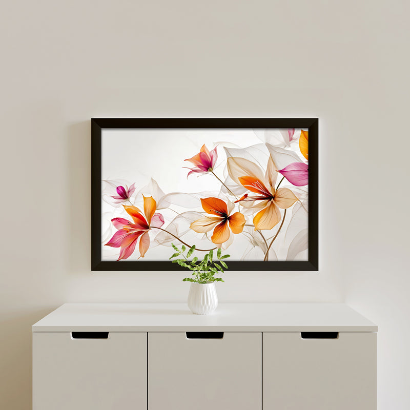 Corale Bloom Wall Painting