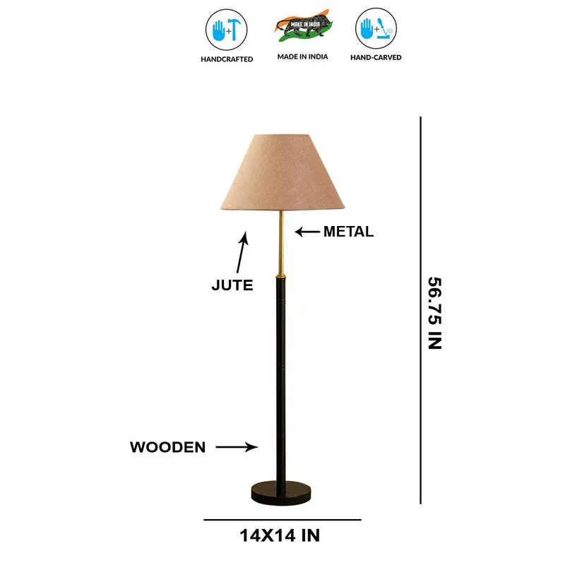 Dream Line Wooden Floor Lamp - Beige media 8