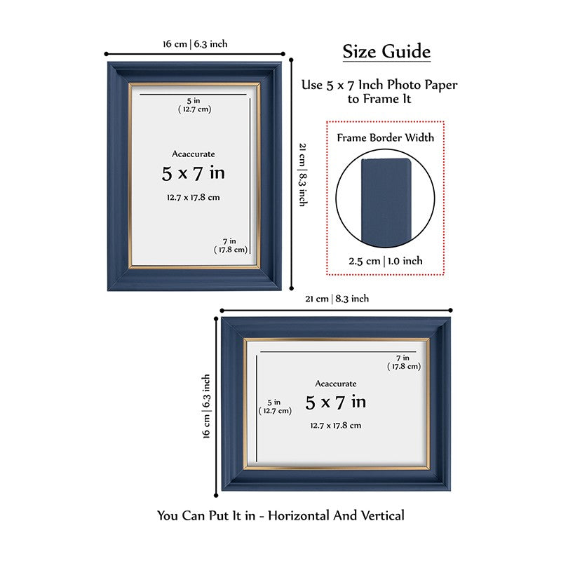 MemoRise Photo Frame - Navy Blue media 7
