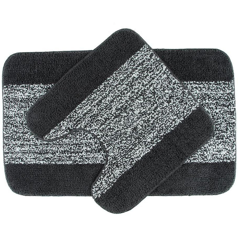 Marvis Anti Skid Bath Mat & Contour Mat -  Two Piece Set media 3