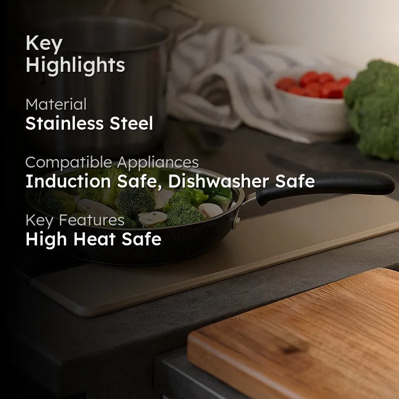 Guetto Induction Safe Frying Pan - 1200 ML / 9 Inches media 2