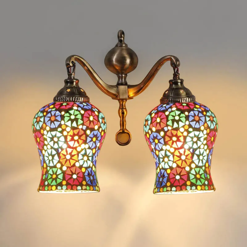Celestial Metal Mosaic Wall Lamp media 5