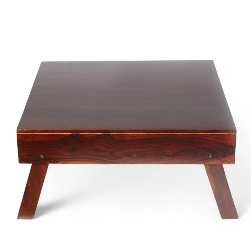 Servon Sheesham Wooden Center Table - Dark Brown media 3