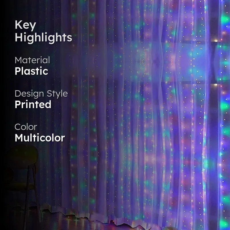Heavenly Glow Curtain lights media 2