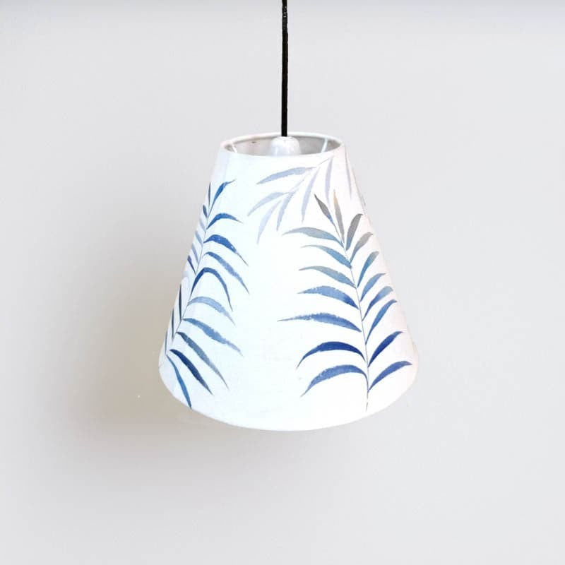 Garden Home Handpainted Fabric Ceiling Lamp media 5