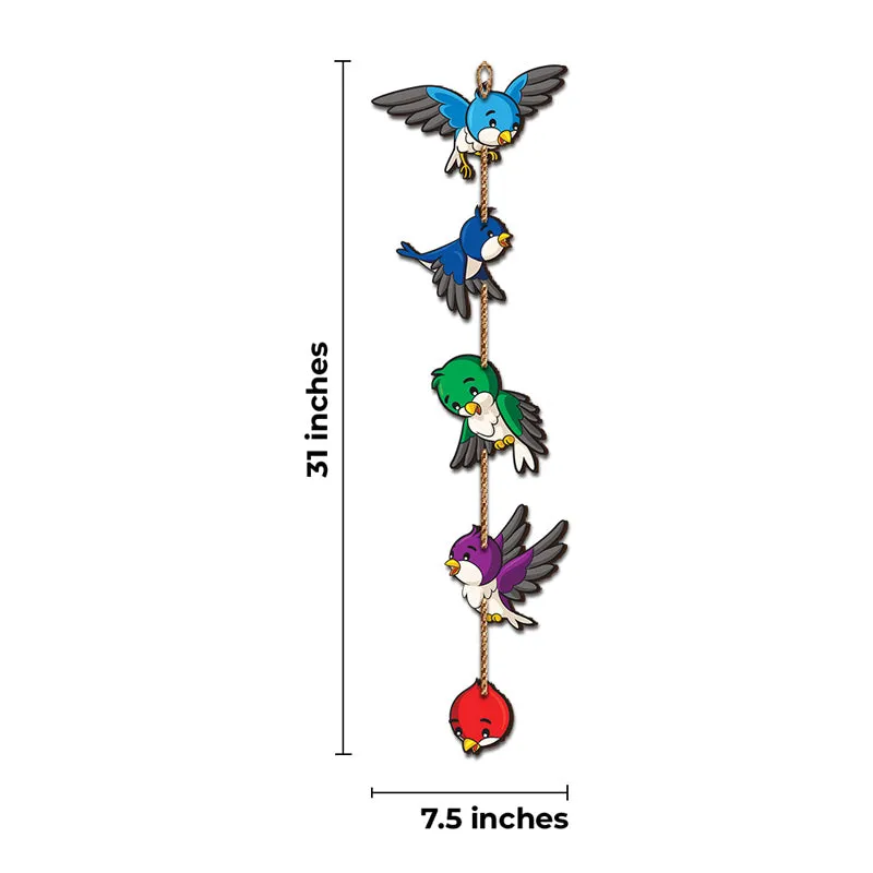 Flight Of Joy MDF Wall Hanging - Set Of Two media 5