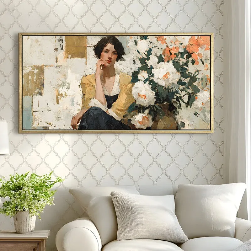 Velora Canvas Wall Painting With Frame media 4