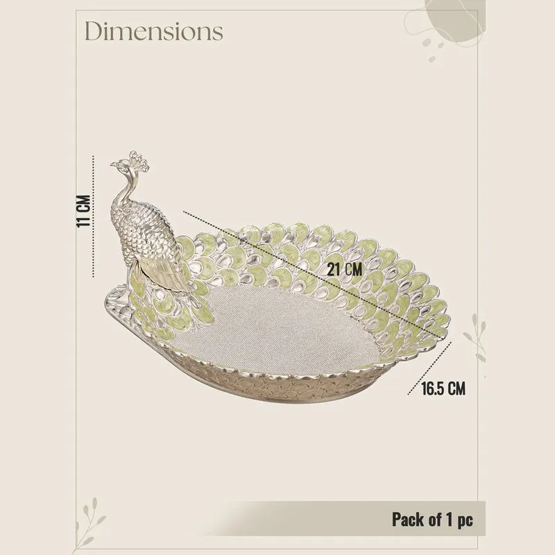 Peacock Jewel Accent Bowl media 6