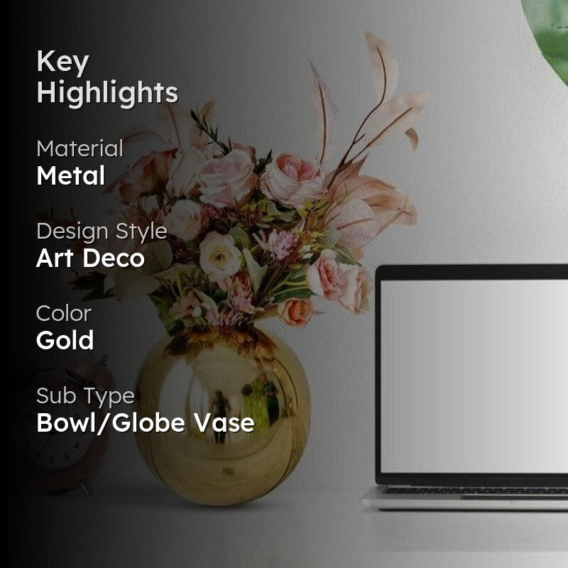 Vireda Metal Vase media 2
