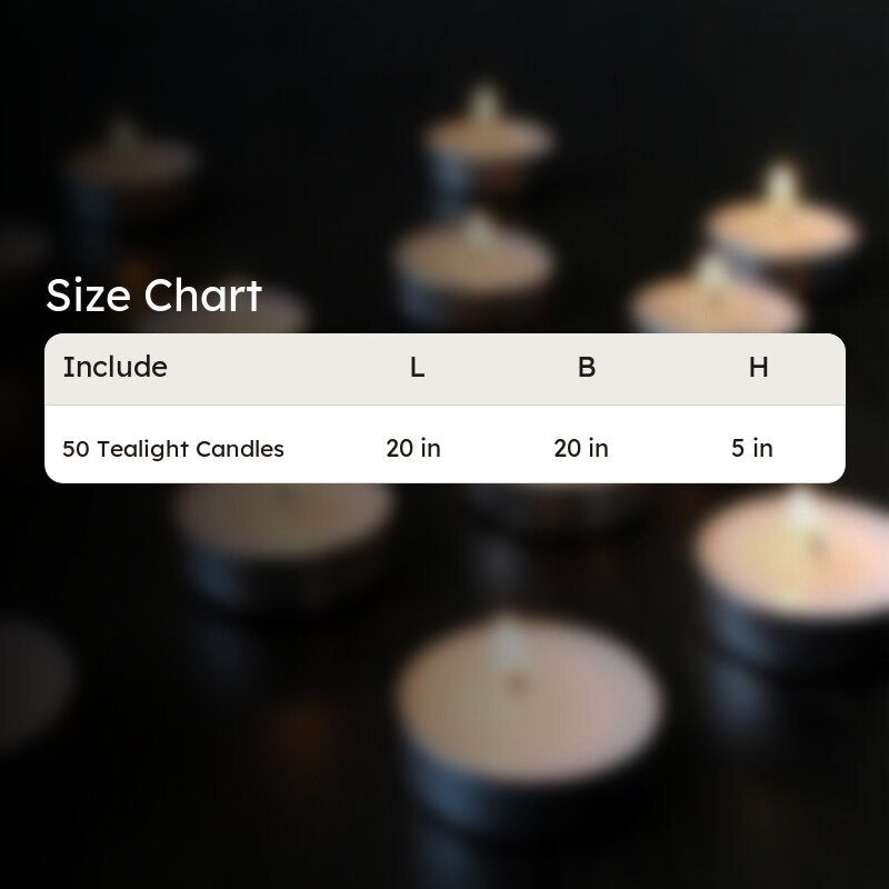 Aroha Tealight candle - Set Of Fifty media 5