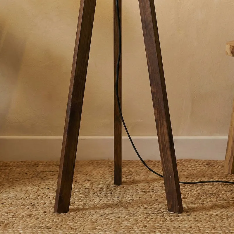 Orionis Tripod Floor Lamp with Fabric Shade media 4