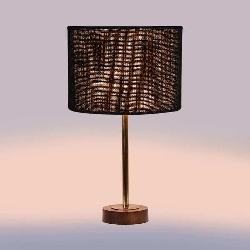Sienna I Rodin Wooden Table Lamp - Black,Gold,Brown media 5