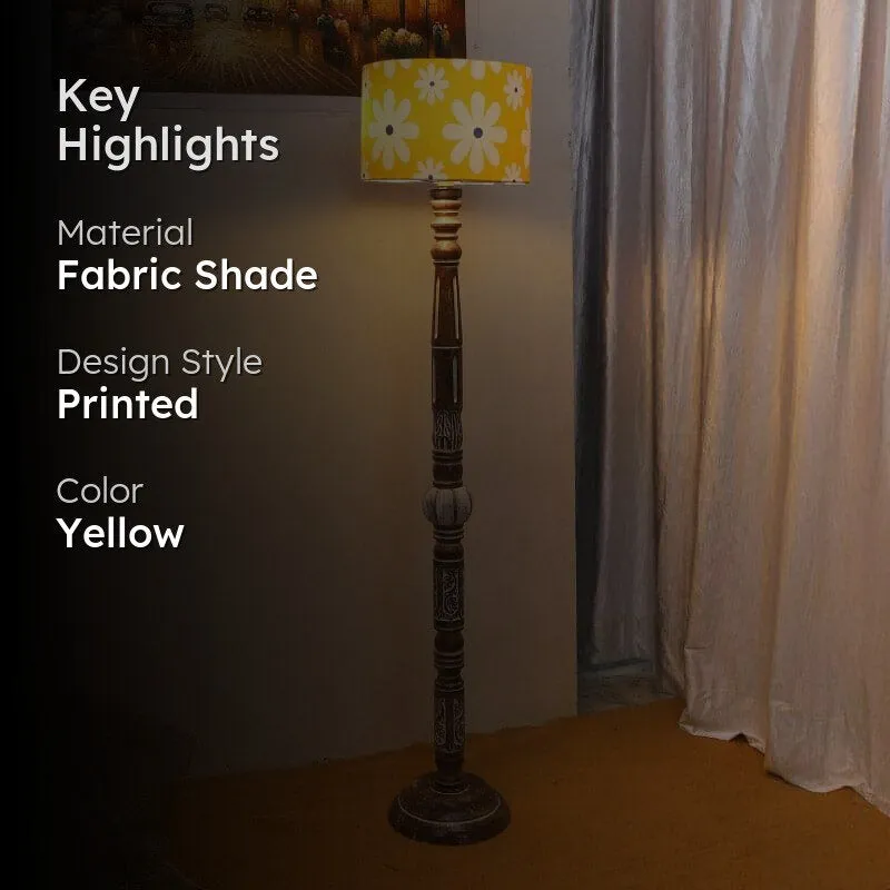 Colton Round Bloomy Floor Lamp media 2