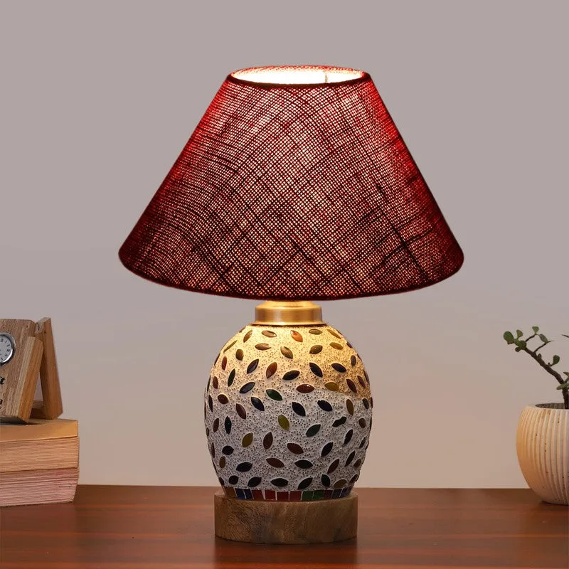 Orvexa Wooden Table Lamp - Multicolor media 3
