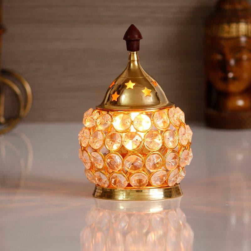 Crystal · Brass