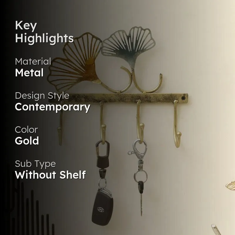 Leda Floral Wall Hook media 2