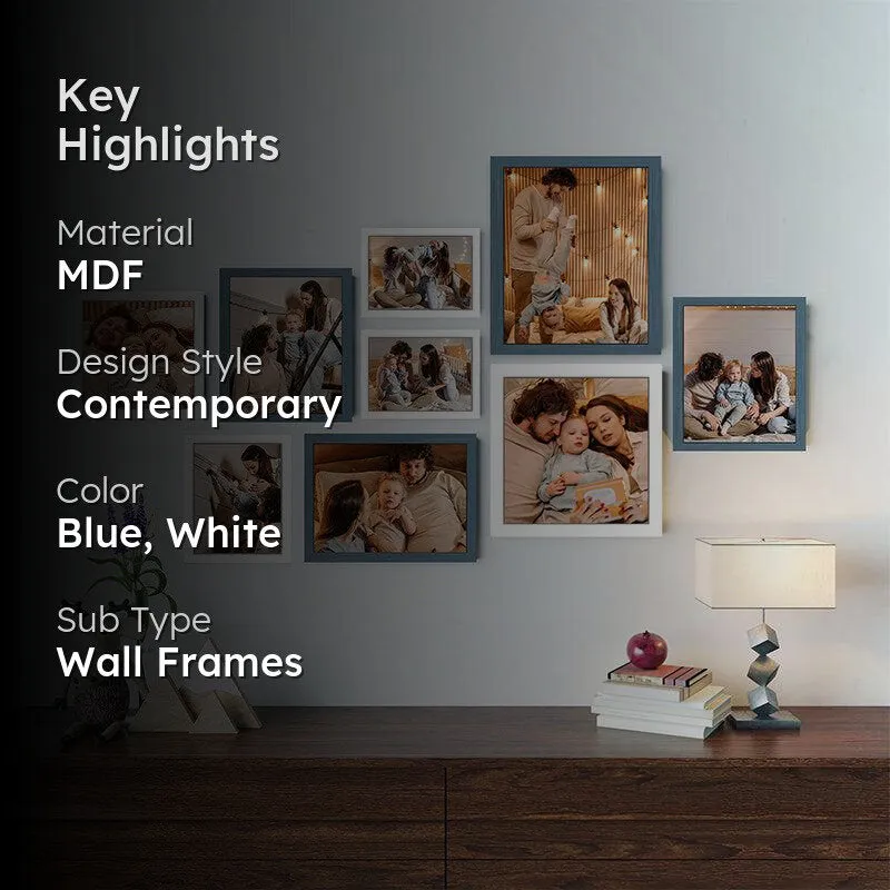Clio Photo Frame - Set Of Nine media 2