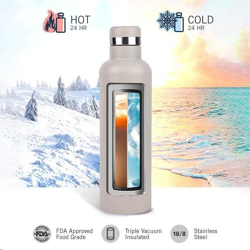 Nautica Vitae Pulse Leakproof Insulated Stainless Steel Thermos (White) - 750 mL media 5