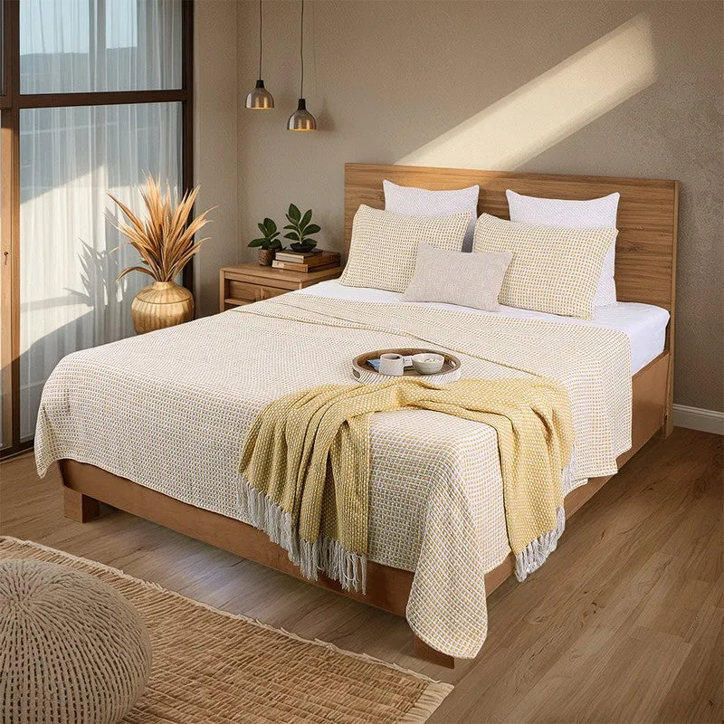 Girnar Bedcover - Yellow media 6