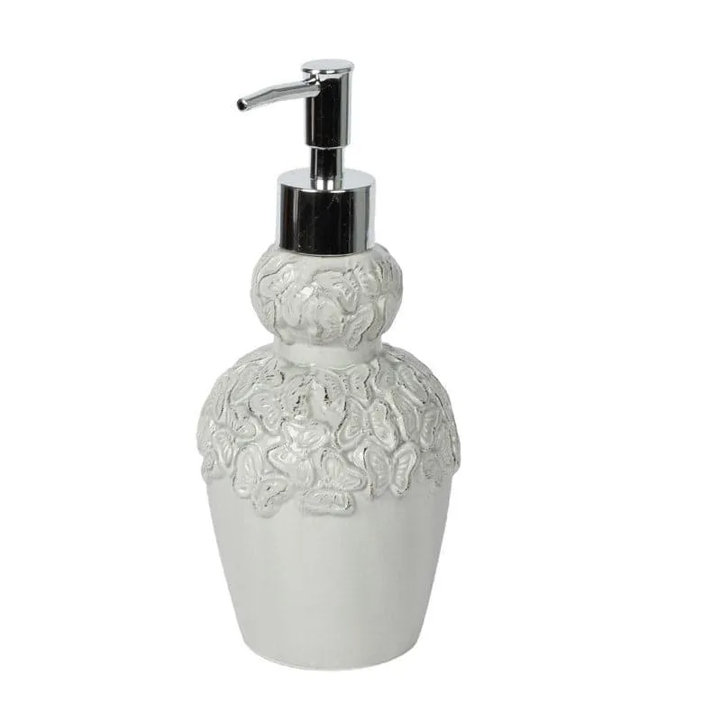 Floral Luxe Soap Dispenser - Ivory media 4