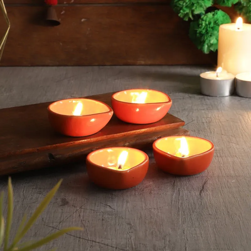 LumaClay Stoneware Diyas - Set Of Four media 1