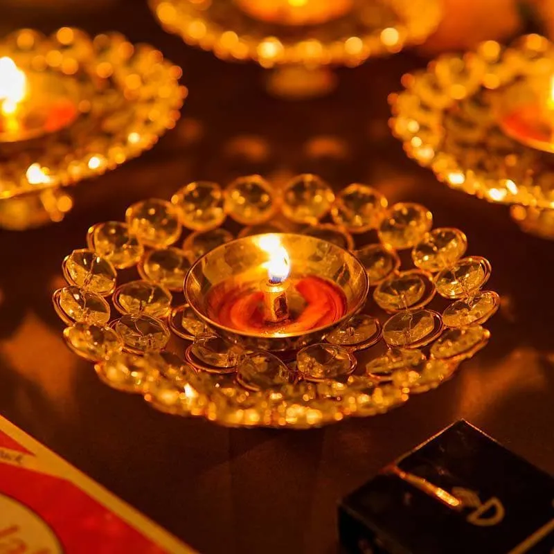 White Petals Diya media 4