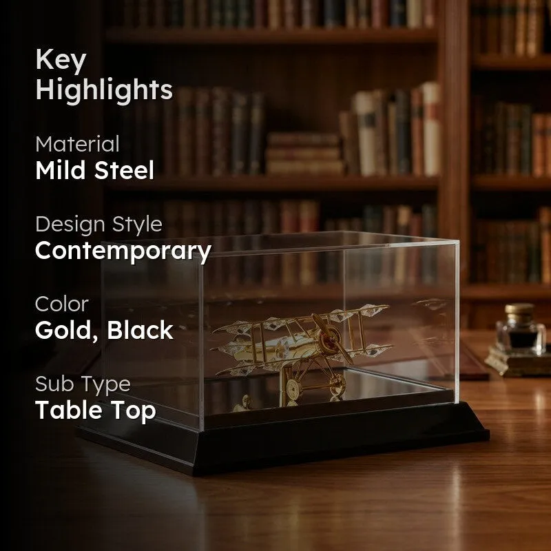 Gilded Charm 24K Gold Plated Mild Steel Showpiece media 2