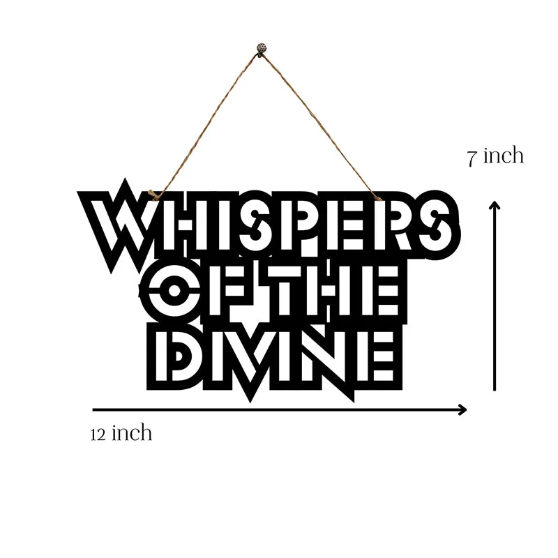 Whispers Of The Divine Mild Steel Wall Accent media 5