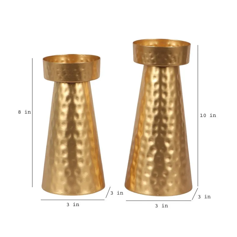 Luxe Radiance Candle Holder - Set Of Two media 8