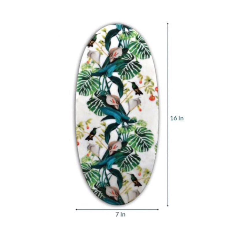 Bird From Heaven Printed Marble Wall Accent media 5