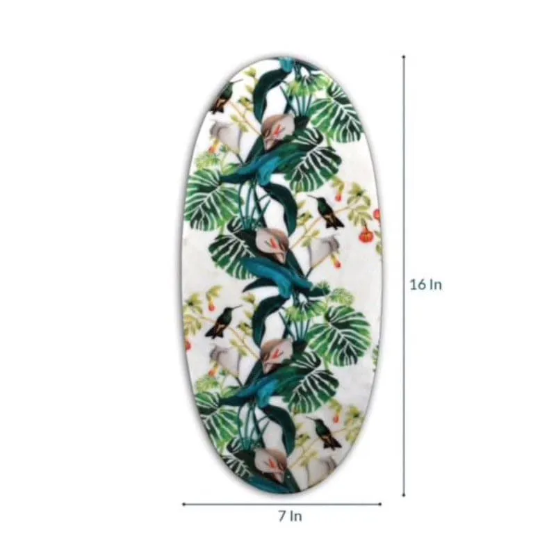 Bird From Heaven Printed Marble Wall Accent media 5
